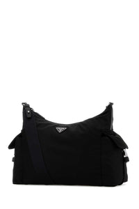 Prada Men Black Re-Nylon Prada Explore Shopping Bag