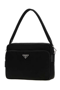 Prada Men Black Canvas Shopping Bag