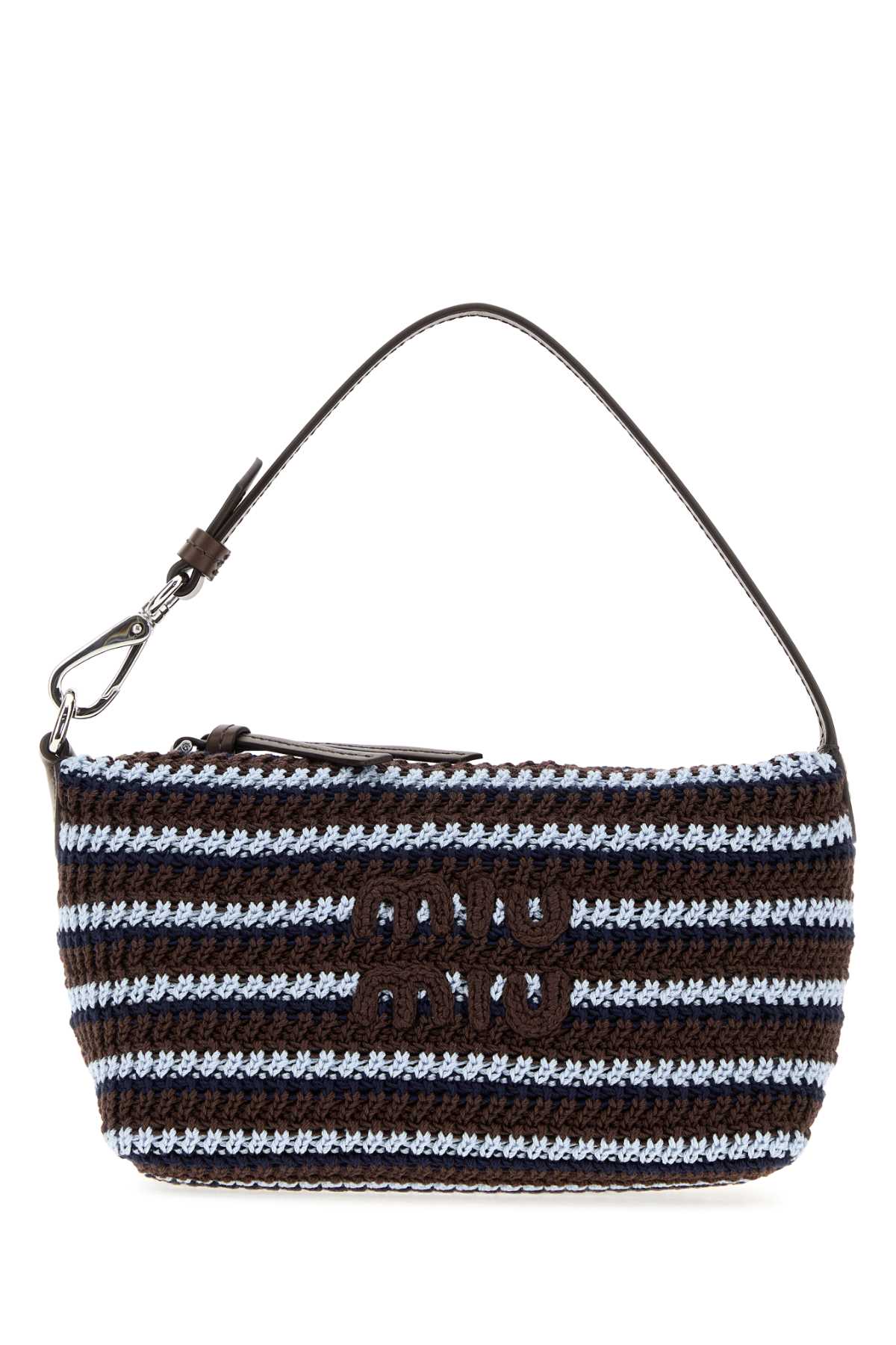 MIU MIU Miu Miu Women Embroidered Crochet Shoulder Bag