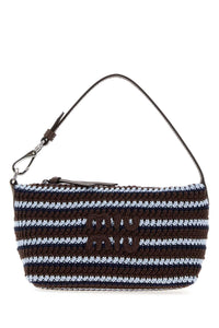MIU MIU Miu Miu Women Embroidered Crochet Shoulder Bag