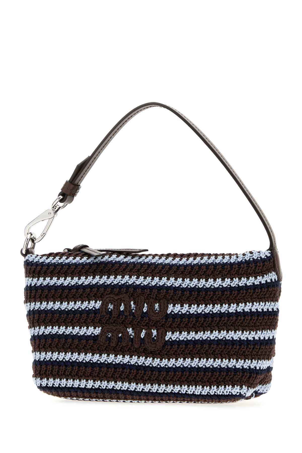 MIU MIU Miu Miu Women Embroidered Crochet Shoulder Bag