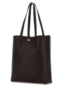 Burberry Men Dark Brown Leather Bloomsbury Shopping Bag