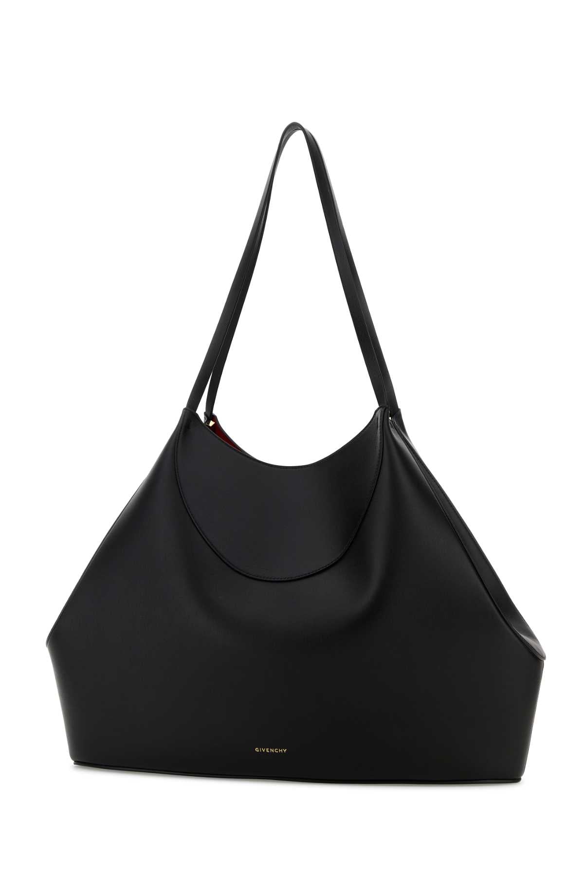 Givenchy Women Black Leather Medium Facet Shopping Bag