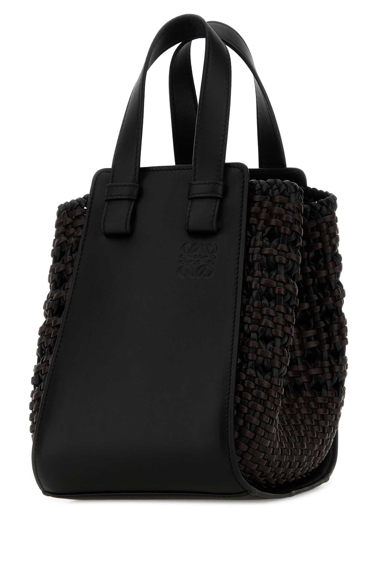 Loewe Women Two-Tone Leather Hammock Handbag