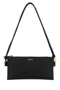Loewe Women Black Leather Joya Shoulder Bag