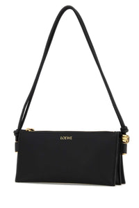 Loewe Women Black Leather Joya Shoulder Bag
