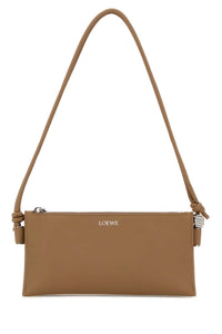 LOEWE Loewe Women Camel Leather Joya Shoulder Bag