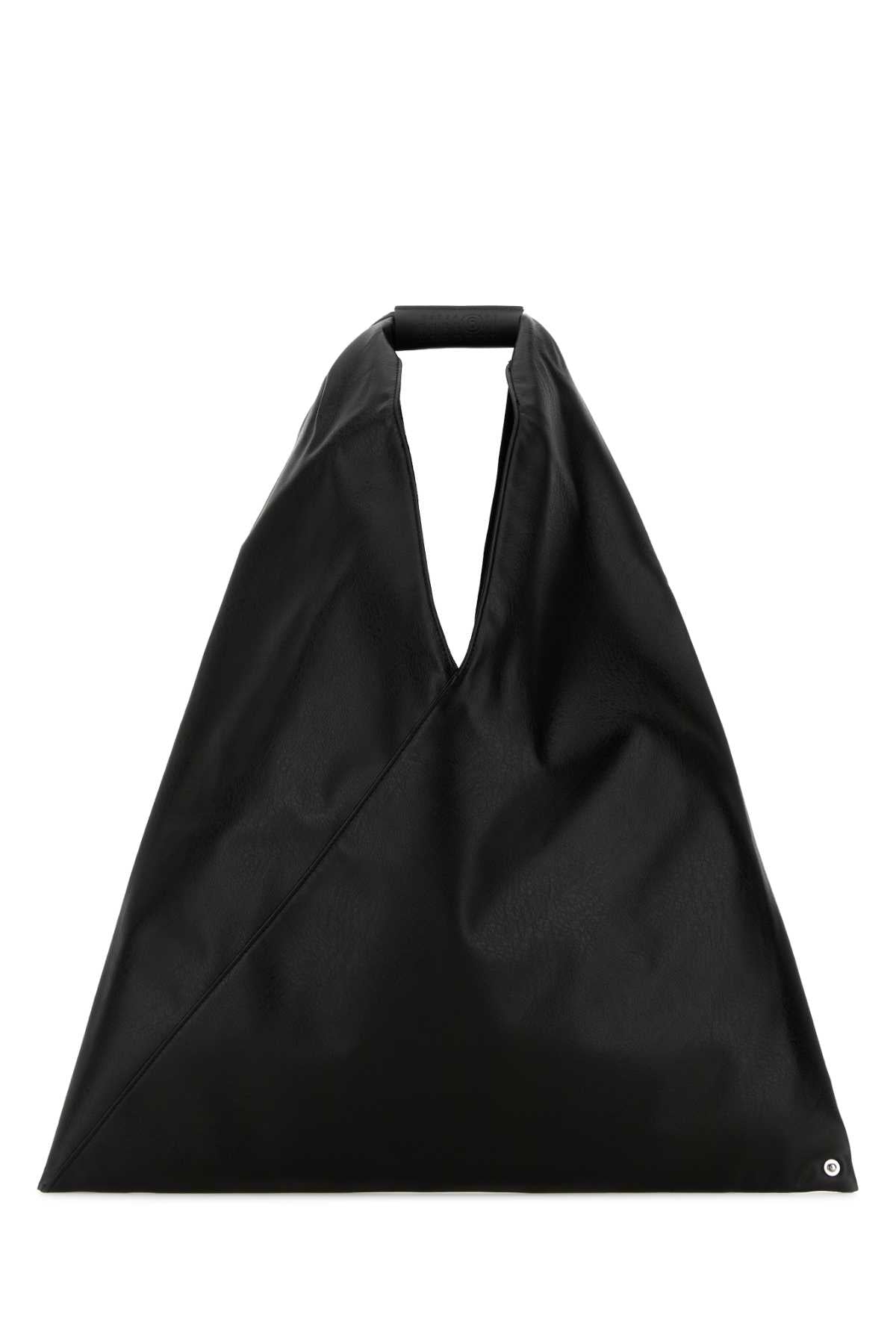 Mm6 Maison Margiela Women Black Synthetic Leather Japanese Shoulder Bag