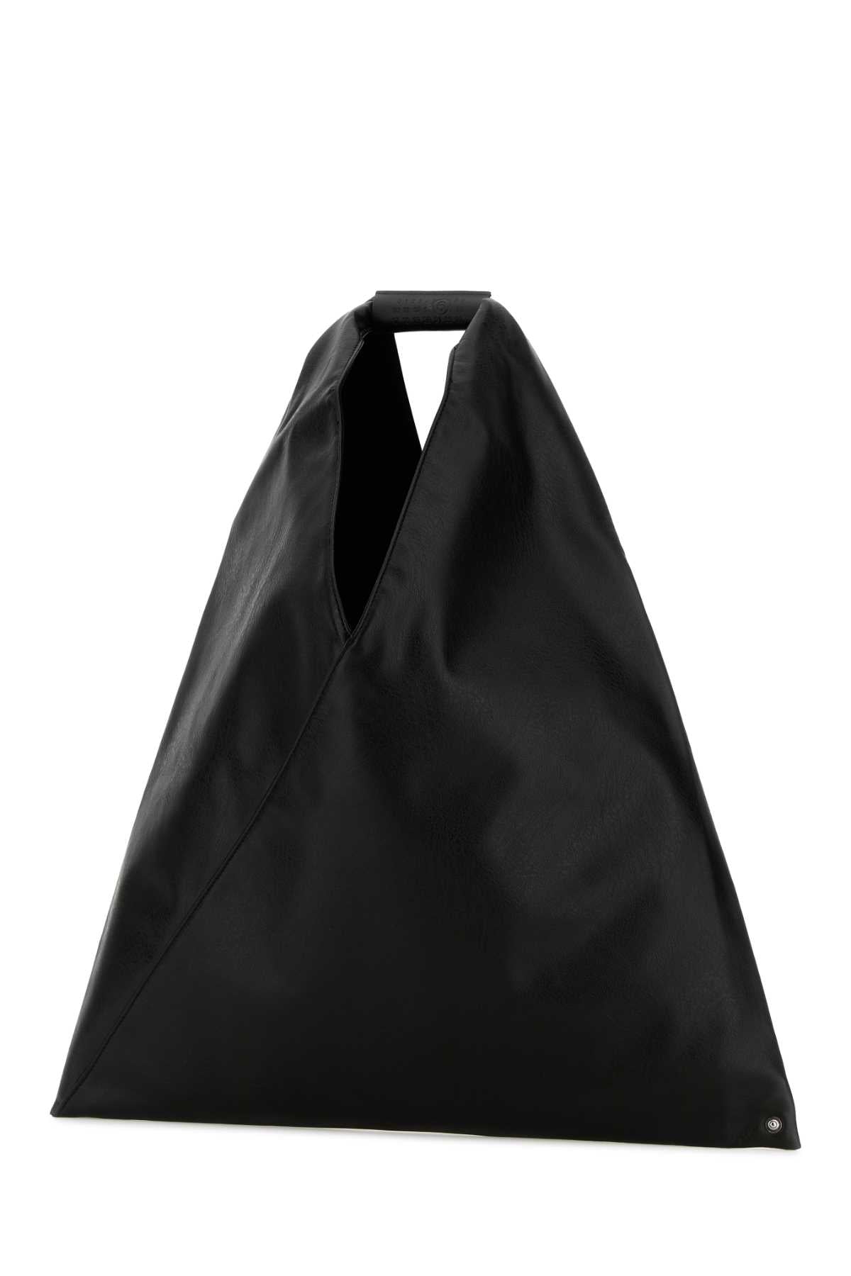 Mm6 Maison Margiela Women Black Synthetic Leather Japanese Shoulder Bag