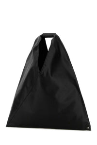 Mm6 Maison Margiela Women Black Synthetic Leather Japanese Shoulder Bag