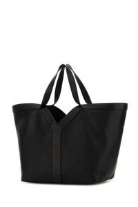 SAINT LAURENT Saint Laurent Women Black Leather Y Shopping Bag