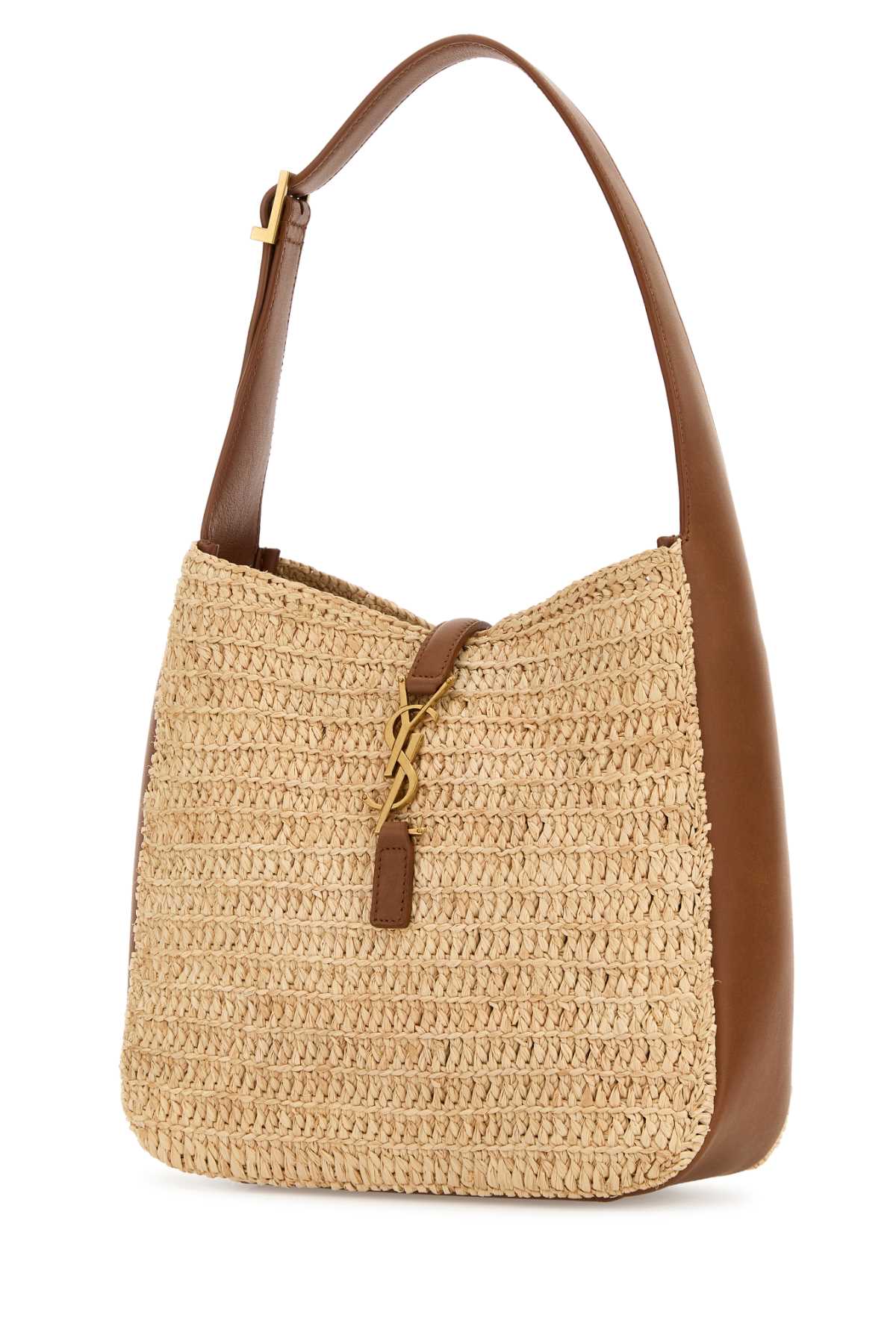 SAINT LAURENT Saint Laurent Women Raffia Small Le 5 Ã¡ 7 Shoulder Bag