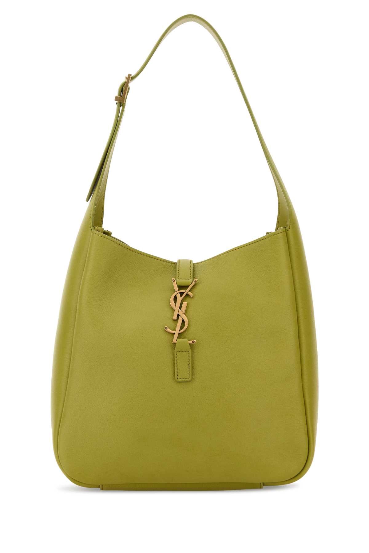 SAINT LAURENT Saint Laurent Women Pistachio Green Leather Le 5 Ã¡ 7 Shoulder Bag