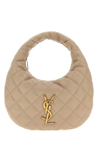 SAINT LAURENT Saint Laurent Women Sand Nappa Leather Icarino Shoulder Bag