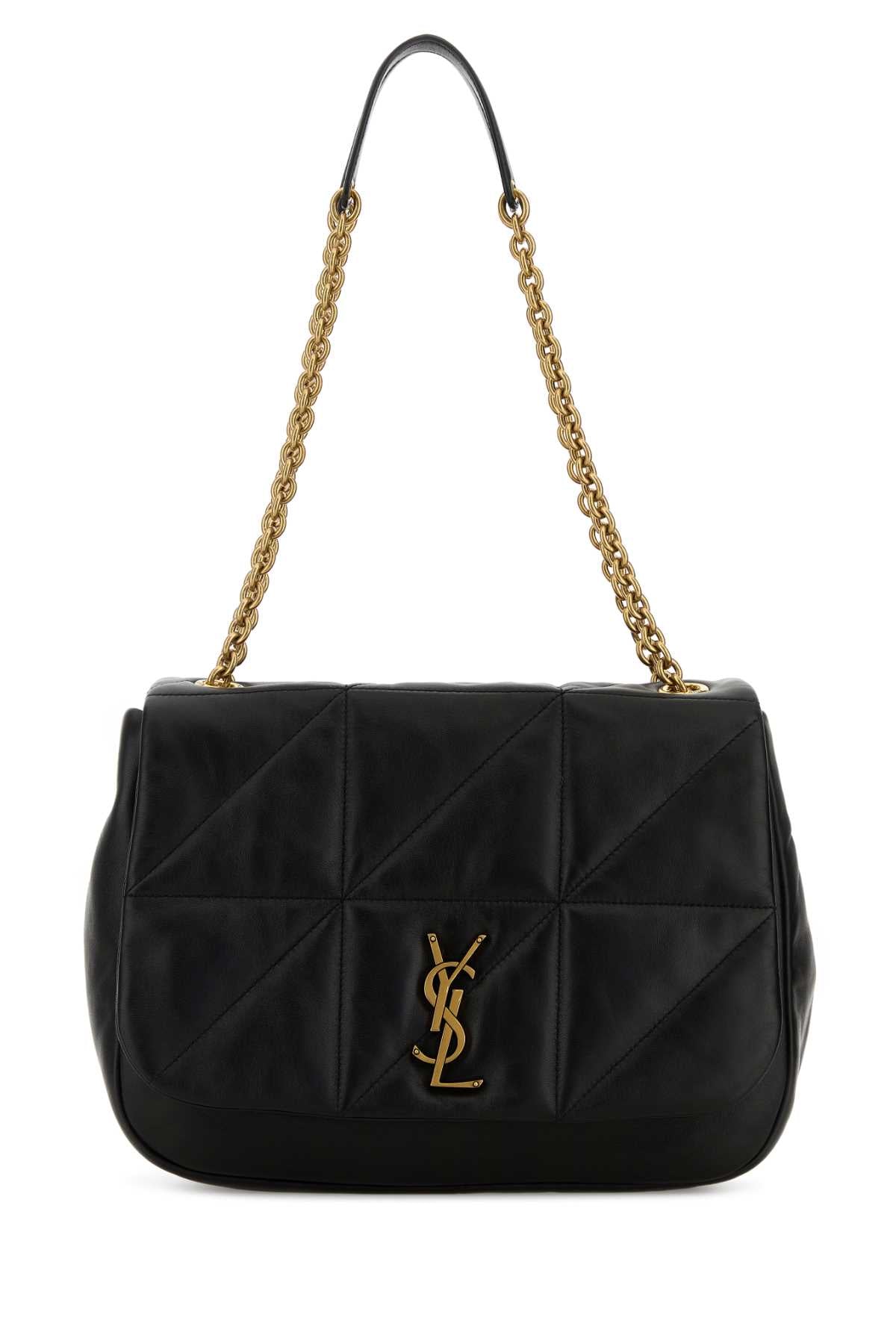 SAINT LAURENT Saint Laurent Women Black Nappa Leather Medium Jamie 4.3 Shoulder Bag