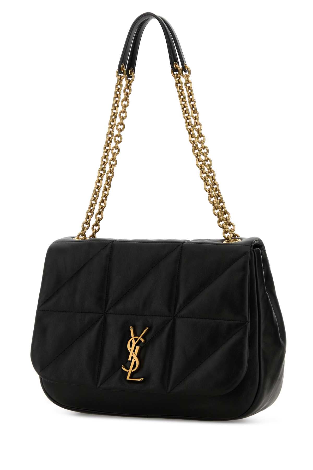 SAINT LAURENT Saint Laurent Women Black Nappa Leather Medium Jamie 4.3 Shoulder Bag
