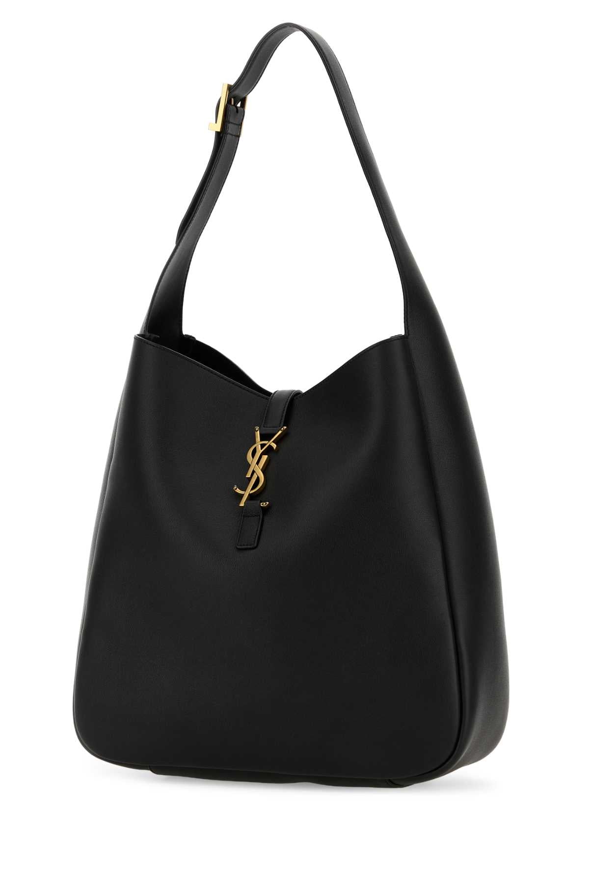 SAINT LAURENT Saint Laurent Women Black Leather Large Le 5 Ã  7 Shoulder Bag