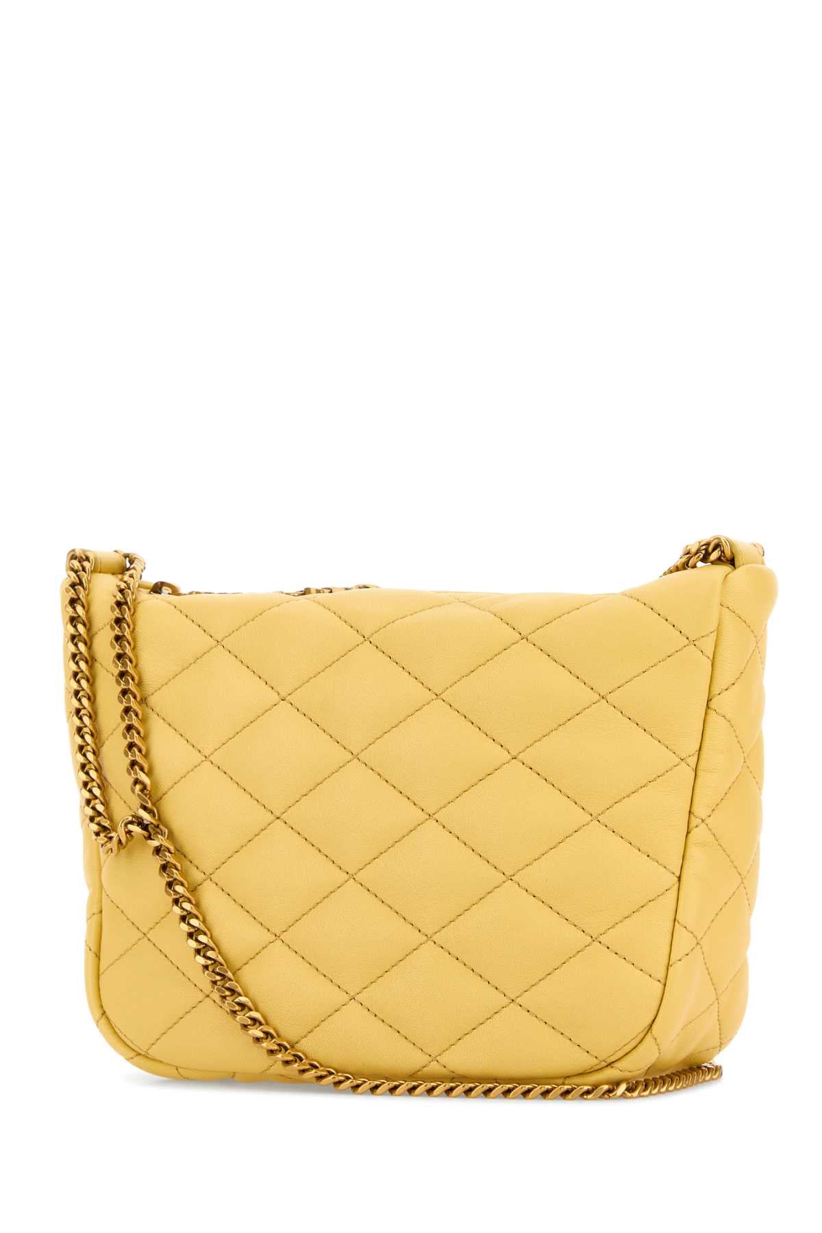 SAINT LAURENT Saint Laurent Women Yellow Leather Crossbody Bag