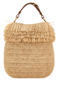 SAINT LAURENT Saint Laurent Women Raffia Roady Shopping Bag