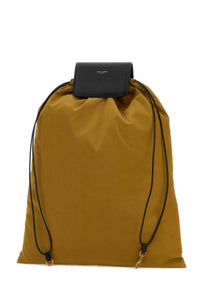 SAINT LAURENT Saint Laurent Men Biscuit Canvas Shopping Bag