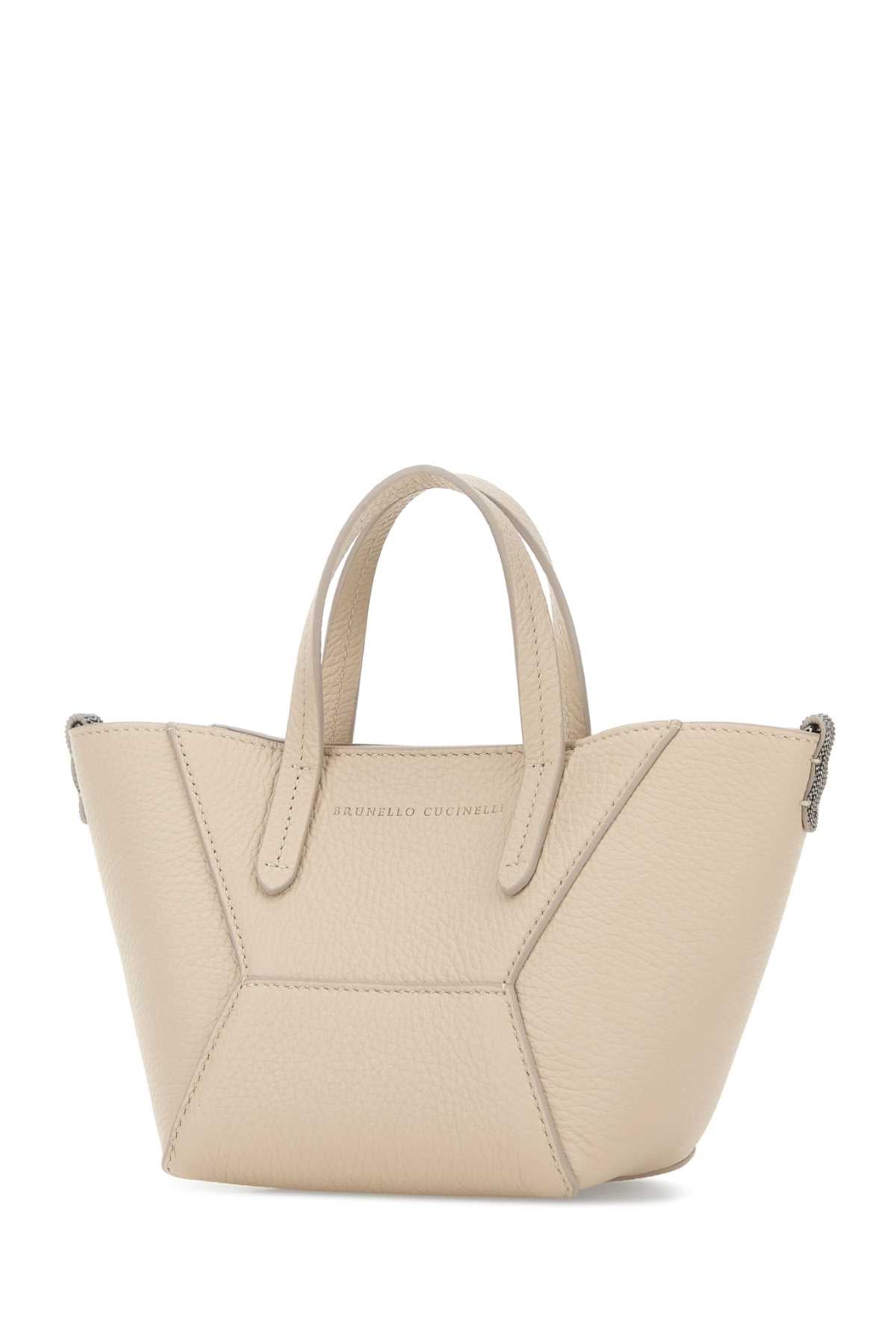 BRUNELLO CUCINELLI Brunello Cucinelli Women Sand Leather Handbag