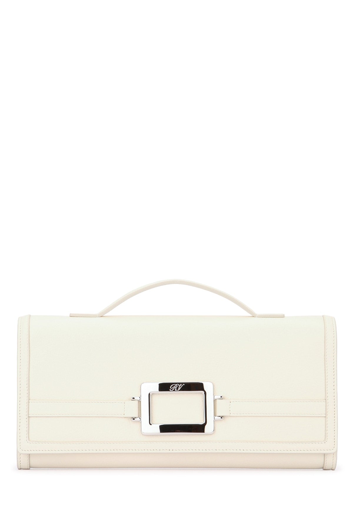 ROGER VIVIER Roger Vivier Women Belle Vivier Metal Buckle Clutch