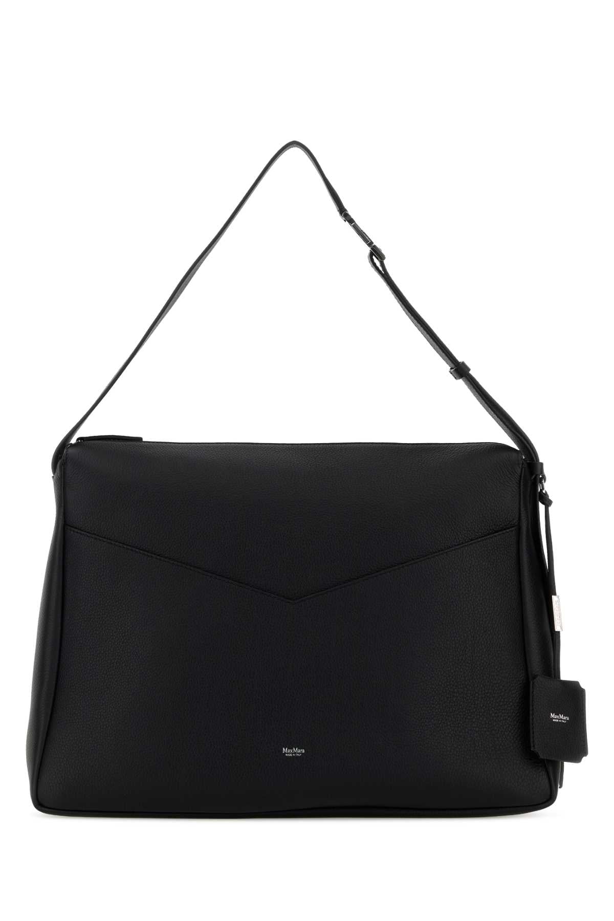 MAX MARA Max Mara Women Black Leather Kipperl Shoulder Bag