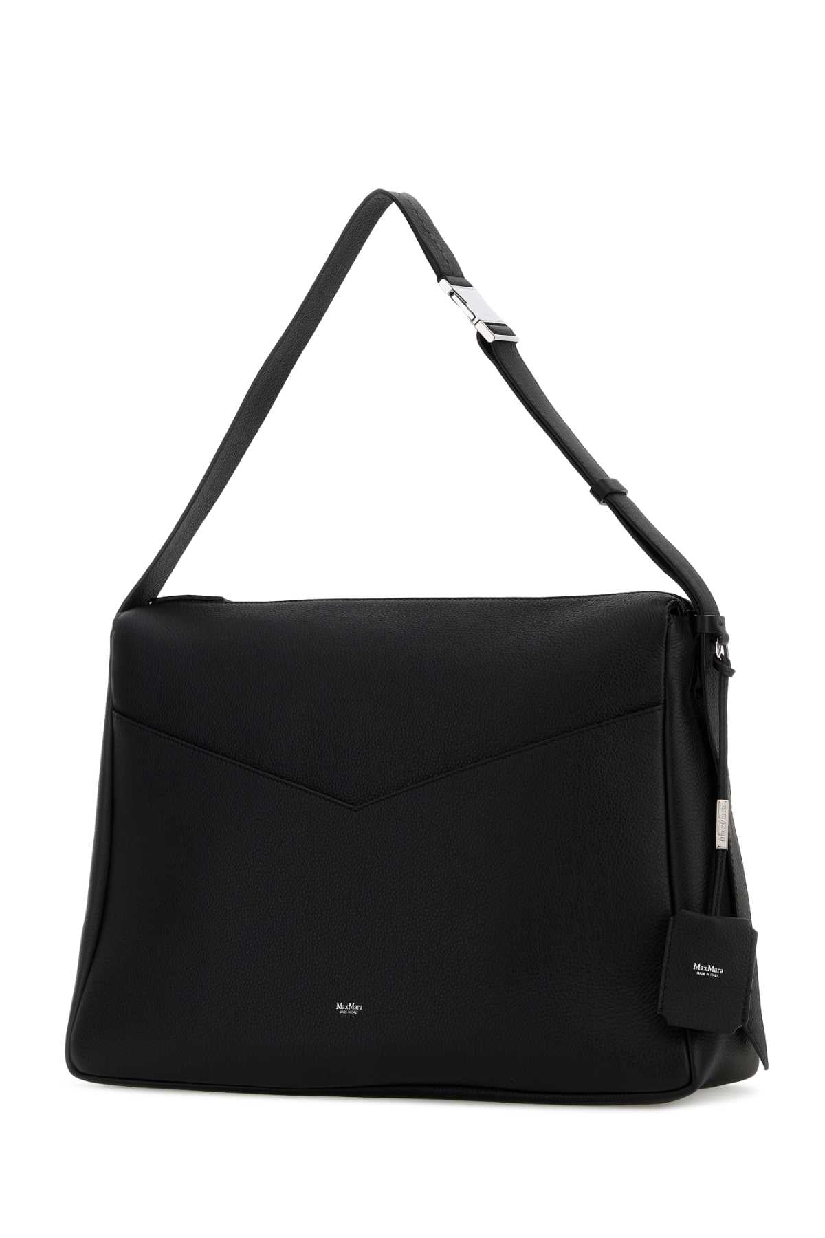 MAX MARA Max Mara Women Black Leather Kipperl Shoulder Bag