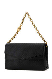 Gucci Women Black Leather Large Shoulder Bag
