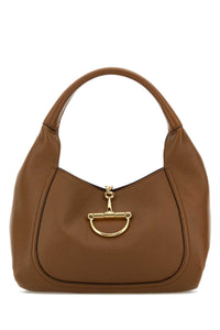 Gucci Women Caramel Leather Shoulder Bag