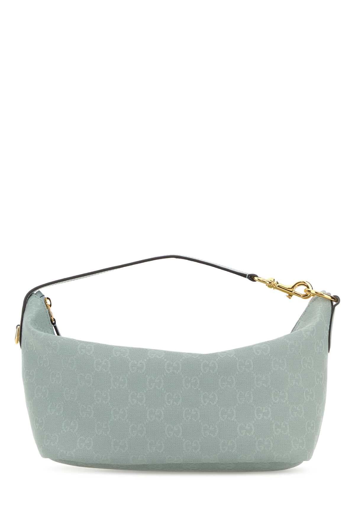Gucci Women Light Blue Canvas Gucci Vanity Handbag