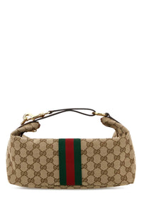 Gucci Women Gg Fabric Gucci Vanity Handbag