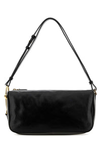 Gucci Women Black Leather Shoulder Bag