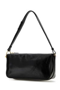 Gucci Women Black Leather Shoulder Bag
