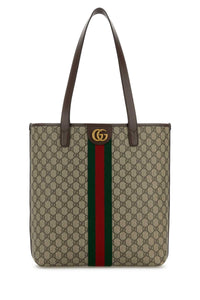 Gucci Men Printed Canvas Medium Ophidia Shopping Bag