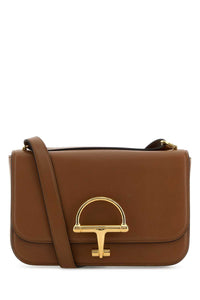 Gucci Women Caramel Leather Small Gucci Siena Shoulder Bag