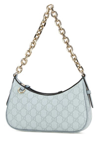 Gucci Women Printed Canvas Gg Emblem Shoulder Bag