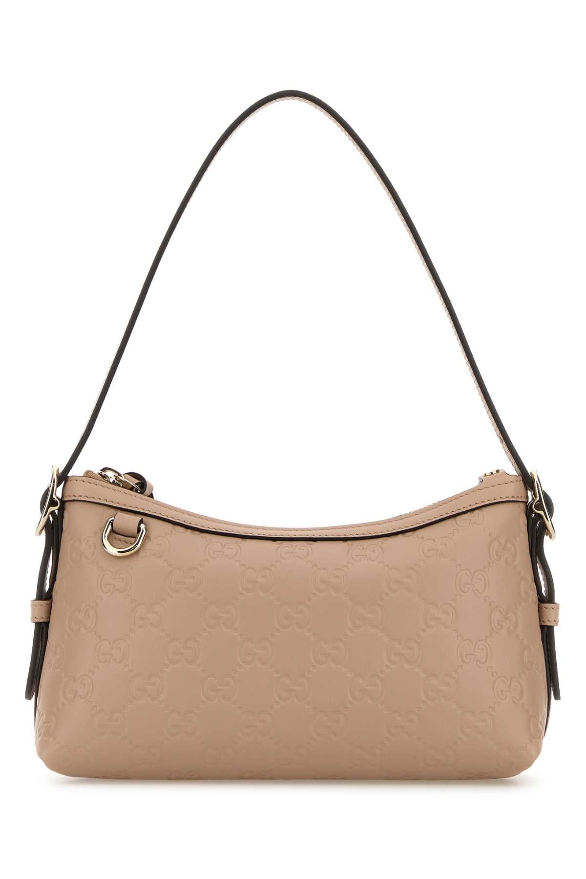 Gucci Women Powder Leather Shoulder Bag