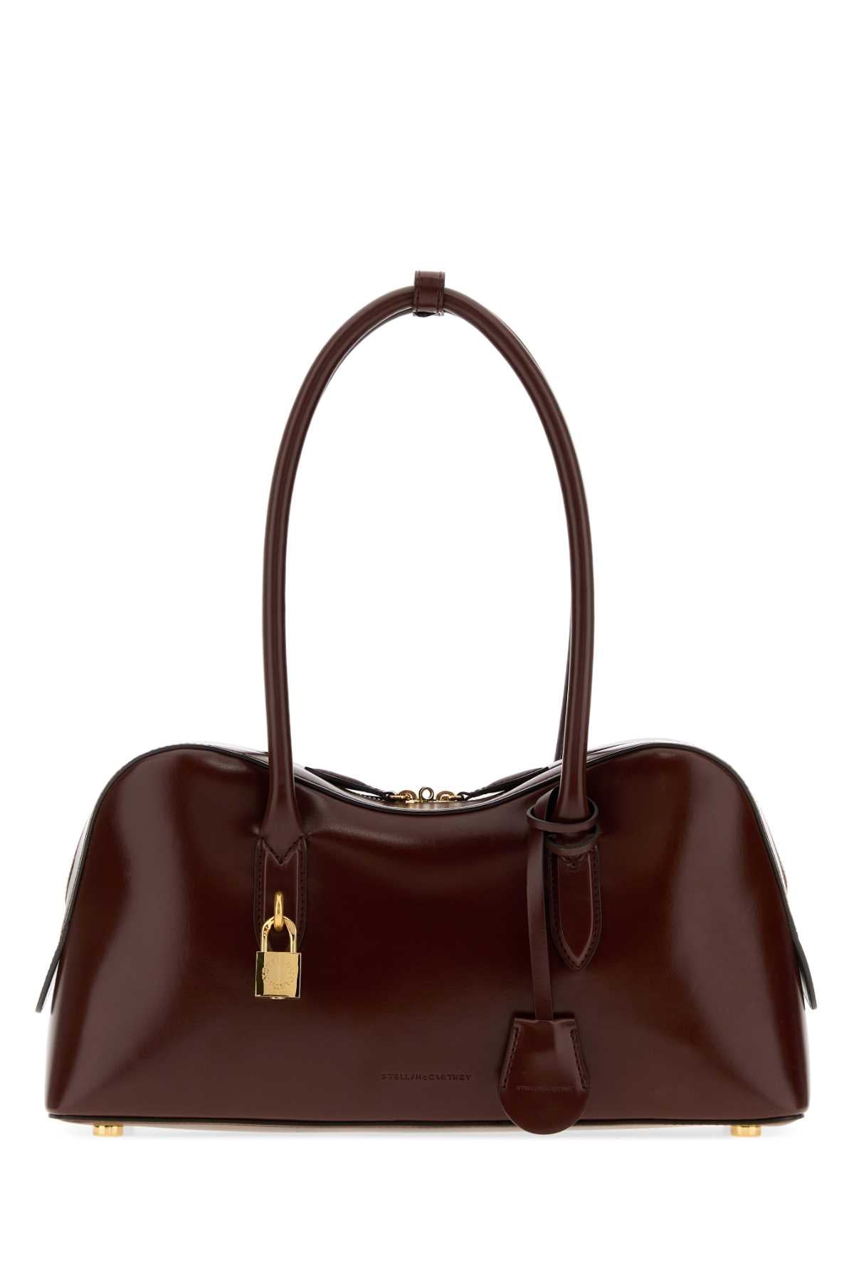 STELLA McCARTNEY Stella Mccartney Women Chocolate Alter Mat Medium Ryder Shoulder Bag