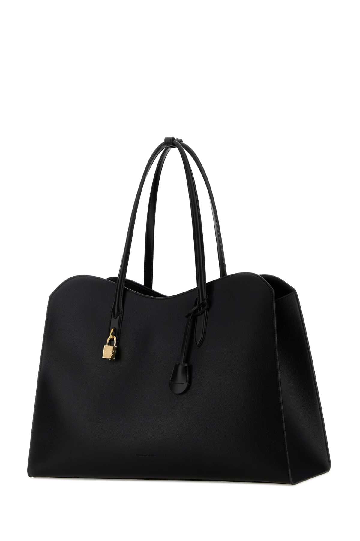 STELLA McCARTNEY Stella Mccartney Women Black Synthetic Leather Ryder Travel Bag
