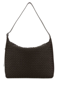 Bottega Veneta Men Brown Leather Traveller Shoulder Bag