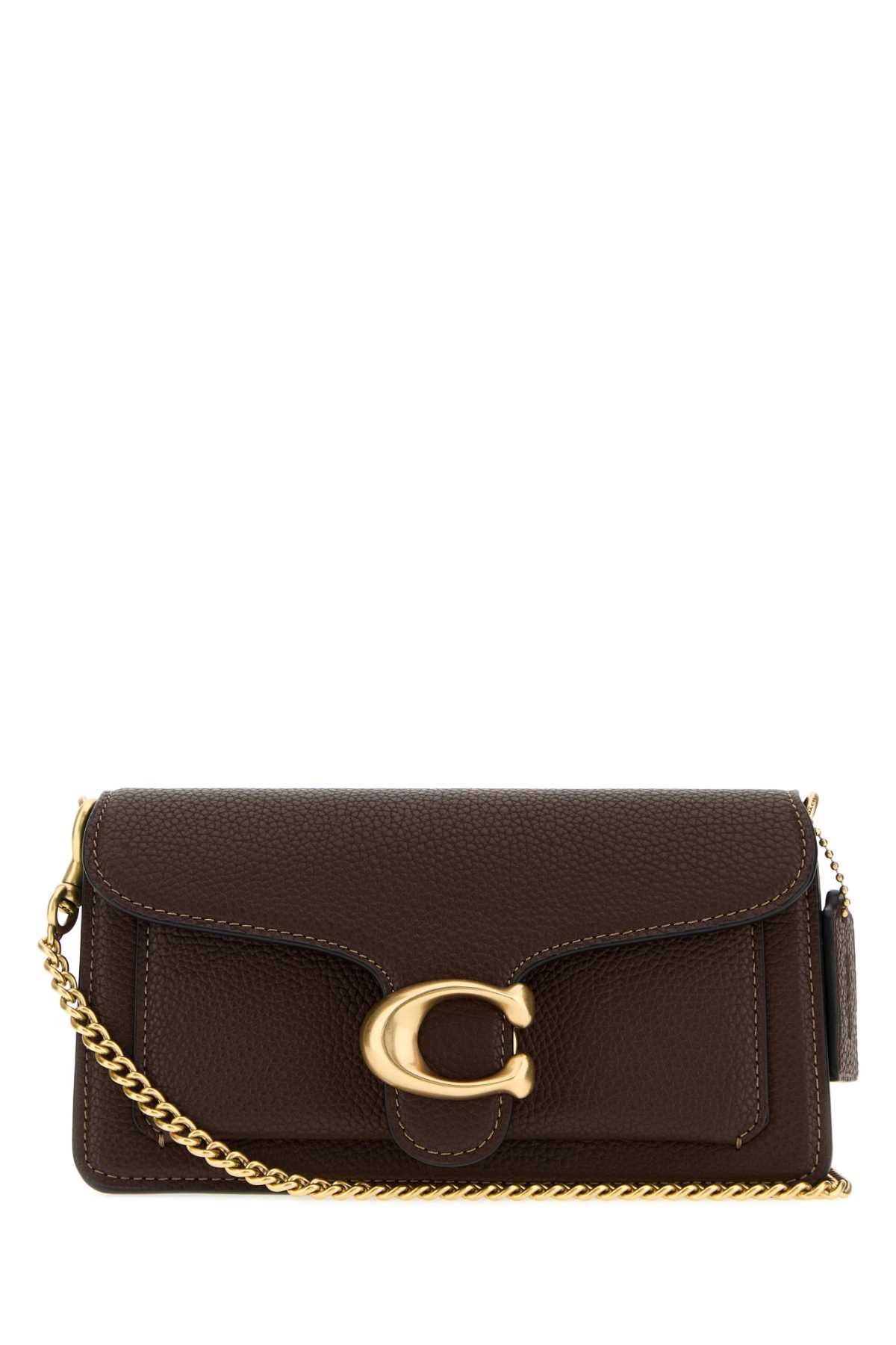 COACH NEW YORK Coach New York Women Polished Pebbled Leather Tabby Chain Crossbody 19