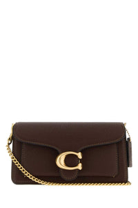 COACH NEW YORK Coach New York Women Polished Pebbled Leather Tabby Chain Crossbody 19
