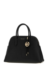 MICHAEL BY MICHAEL KORS Michael By Michael Kors Women Black Leather Freddie Shopping Bag