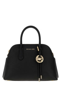 Michael By Michael Kors Women Black Leather Freddie Handbag
