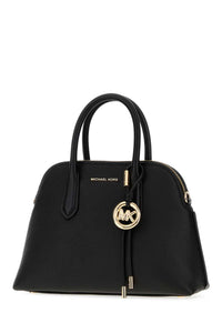 Michael By Michael Kors Women Black Leather Freddie Handbag