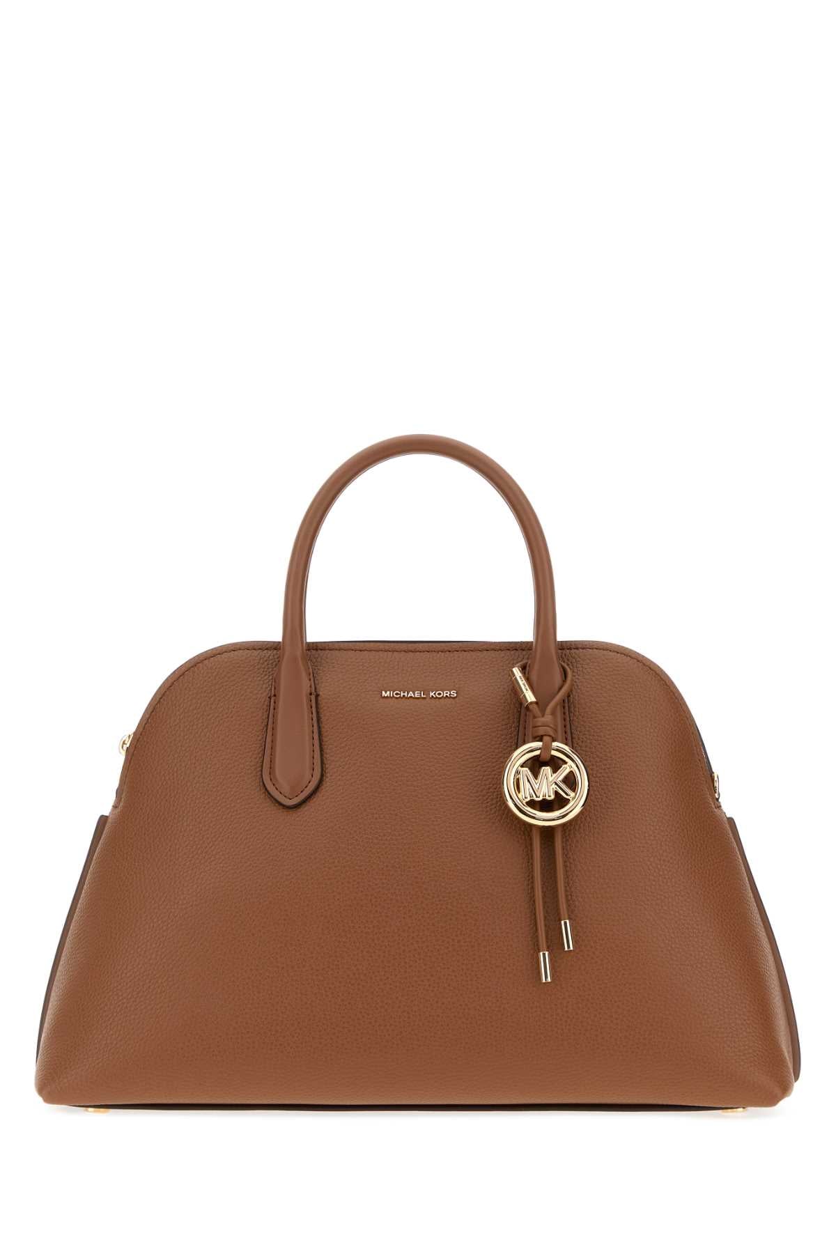 MICHAEL BY MICHAEL KORS Michael By Michael Kors Women Brown Leather Freddie Shopping Bag