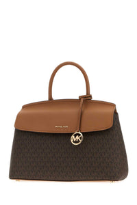 MICHAEL BY MICHAEL KORS Michael By Michael Kors Women Printed Canvas Hamilton Handbag