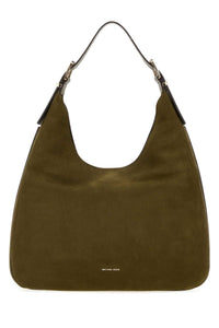 MICHAEL BY MICHAEL KORS Michael By Michael Kors Women Olive Green Nubuck Large Nolita Shopping Bag
