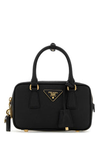 Prada Women Black Leather Handbag